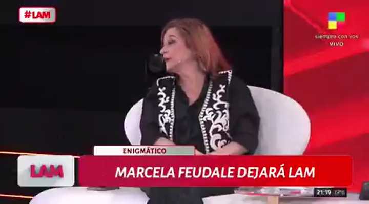 Marcela Feudale renunció a LAM: los motivos