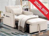 Walmart 3-in-1 convertible sleeper chair on sale for $178 in 2025