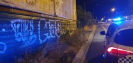 Identificados tres jóvenes por 200 pintadas en Logroño