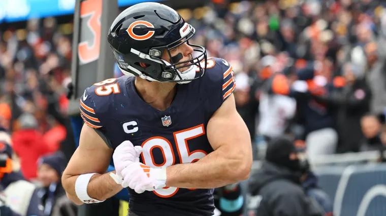 Cole Kmet among five Bears ruled out for Week 8 vs Ravens