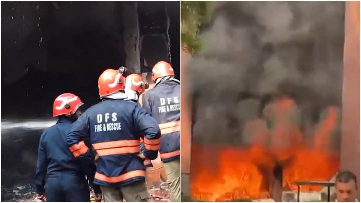 Delhi Fire: Massive Blaze Erupts At MPs' Flats In Brahmaputra Apartments Near Parliament; VIDEO