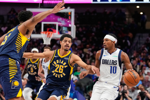 Williams y Powell allanan camino para triunfo de Mavs sobre Pacers en duelo de equipos diezmados