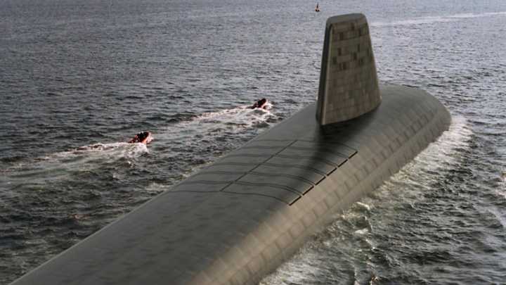 Así será la nueva ojiva nuclear con la que Reino Unido armará los submarinos Dreadnought, los más grandes de la Marina británica