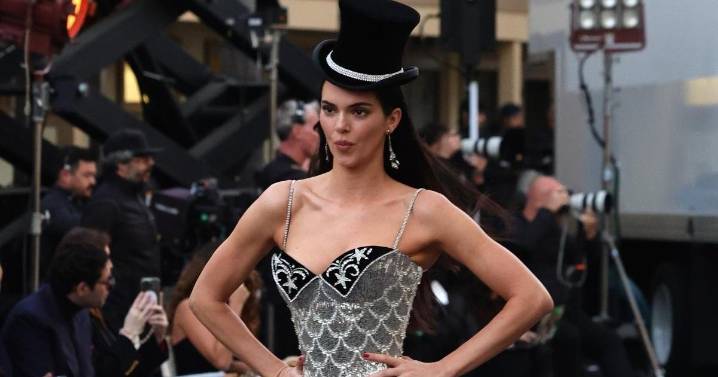 Kendall Jenner Is a Showgirl in Crystal Bodysuit for Vogue World 2025