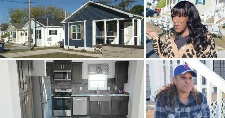 New affordable homes unveiled in Petersburg's Delectable Heights