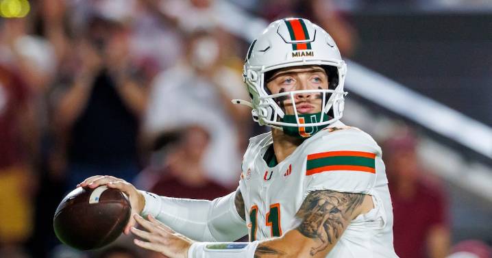 Miami makes bid for No. 1, Carson Beck tops Florida State