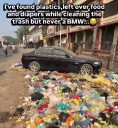 BMW meets trash! Watch Serbian man's shocking discovery in India