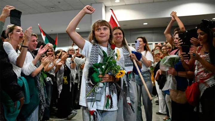 Israel deporta a Greta Thunberg y otros 170 activistas tras las denuncias por “condiciones inhumanas”