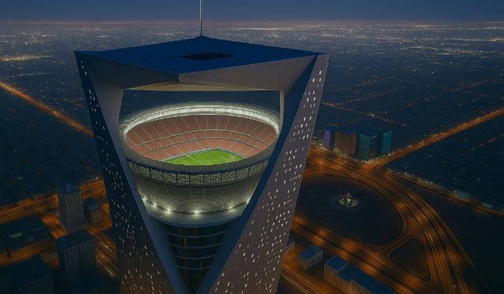 ¡Impresionante! Este sería el estadio de Arabia Saudita para el mundial del 2034