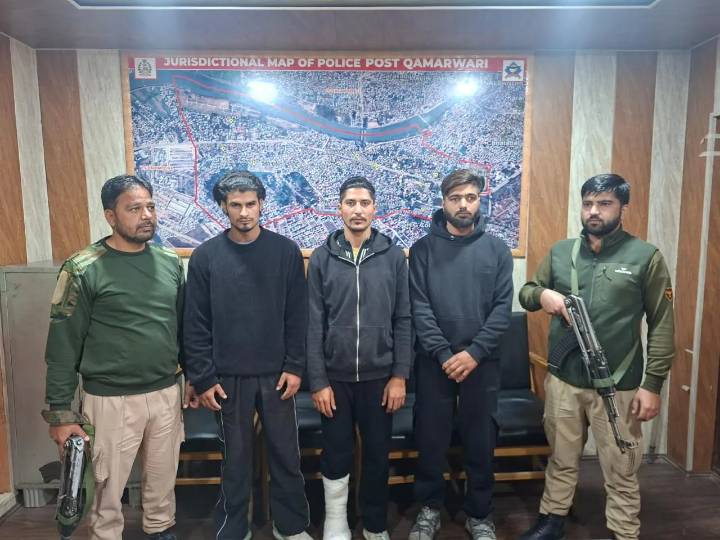 Three held for attacking Qamarwari youth with axe: Police