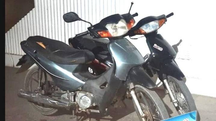 Secuestraron dos motos con números adulterados en Chimbas y Rivadavia