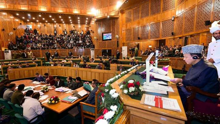 Uproar in J&K Assembly over AAP MLA's detention under PSA