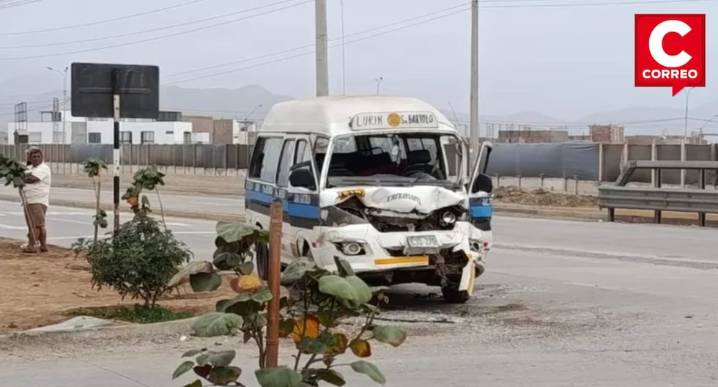 Punta Negra: Accidente de tránsito deja ocho heridos en la antigua Panamericana Sur