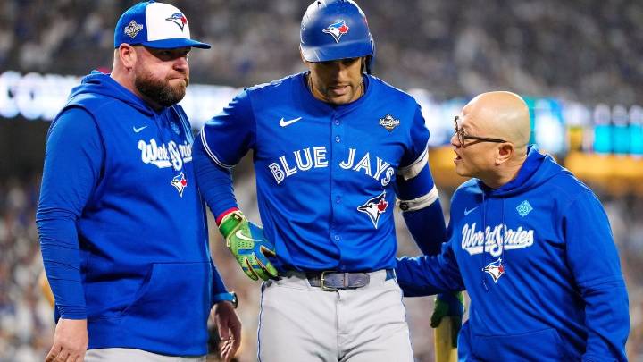 George Springer out of Toronto's starting lineup for World Series Game 4 against Dodgers