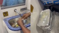 Passengers Alarmed As Video Shows Disposable Food Containers Washed, Reused On Train, IRCTC Reacts