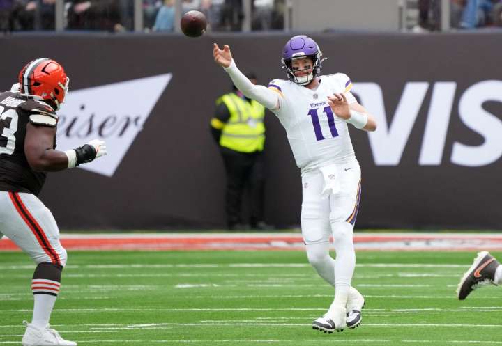 Photos: Former Bison QB Carson Wentz delivers clutch game