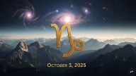 Capricorn Horoscope Today, October 3, 2025