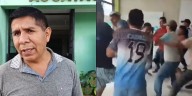 Pobladores agreden al alcalde de José Crespo y Castillo y le roban su iPhone por paralización de puente en Huánuco