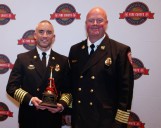 Bemidji Fire Chief Justin Sherwood receives MSFCA's 2025 Leadership Award