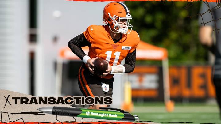 Browns elevate DT Sam Kamara and QB Bailey Zappe