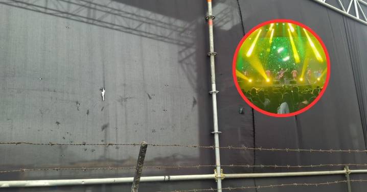 Ataque en concierto de Agua Marina: Así quedó el escenario tras el atentado contra el grupo de cumbia