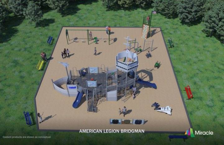 Fundraising campaign getting started for new playground in Bridgman
