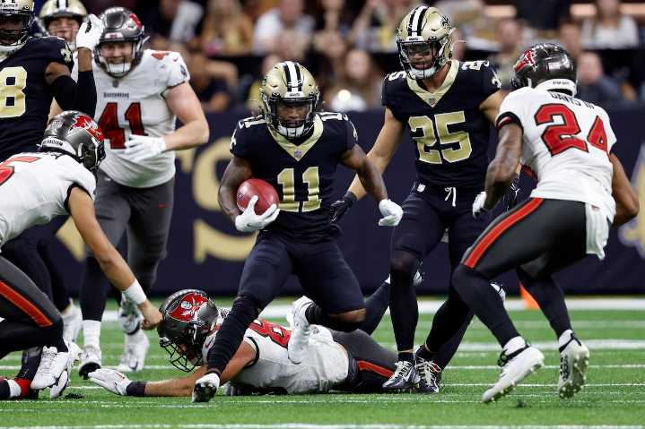 Buccaneers vs. Saints Week 8 predictions: Player projections, odds, and Dimers’ data