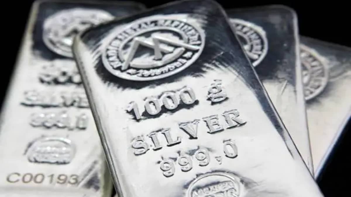 Silver surges 60% in 2025, still short of record peak