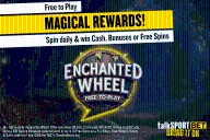 Enchanted Wheel: Spin daily & win cash, bonuses or free spins on talkSPORT BET