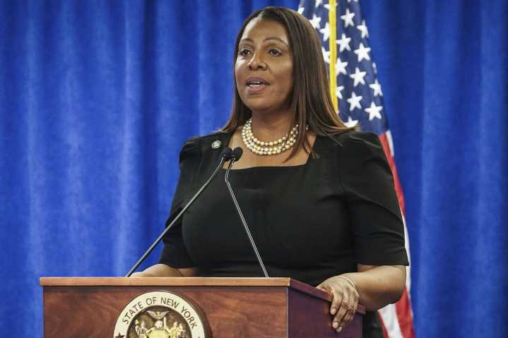 New York Attorney General Letitia James charged in fraud case after pressure campaign by Trump