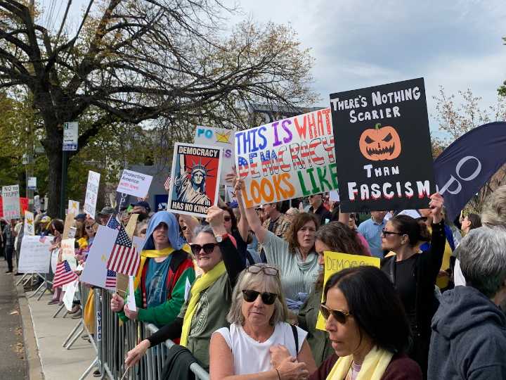 Man arrested for threatening to firebomb ICE agents at NYC 'No Kings' protest