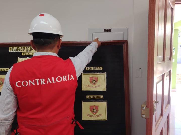 Contraloría advierte fallas en obra y mobiliario de la I.E. Militar Andrés Avelino Cáceres