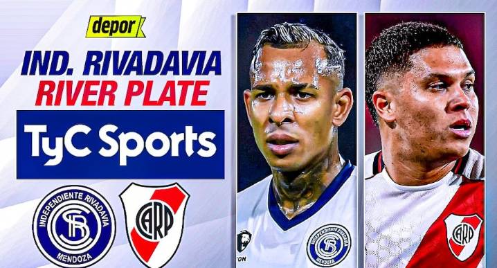 Link - Dónde ver River vs. Independiente Rivadavia EN VIVO: transmisión de TyC Sports