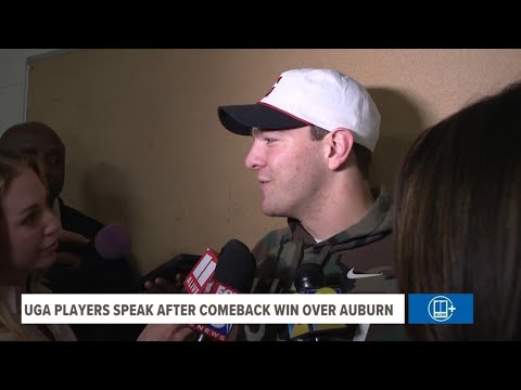 Georgia players talk thrilling comeback, back