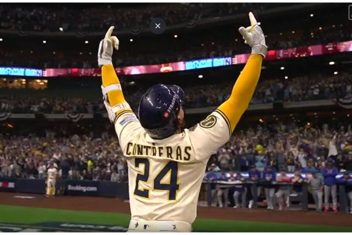 Cerveceros avanzan a la Serie de Campeonato con jonrón de William Contreras