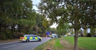 Ambulance update after two hospitalised in Coventry smash that left car on its roof