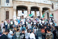 Protesta en Siria contra ataque israelí a Flotilla de Firmeza (+Foto)