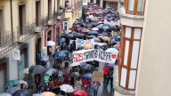 El Pirineo alza la voz en una manifestación "histórica" en Jaca