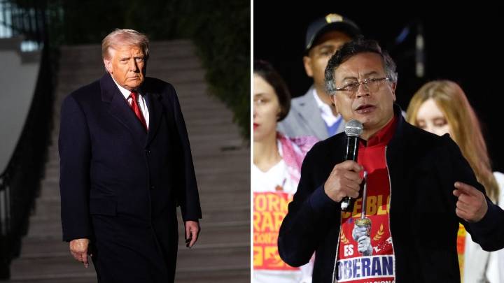 “El presidente de Colombia es un líder del narcotráfico”: Donald Trump arremetió una vez más contra Gustavo Petro antes de partir a Asia