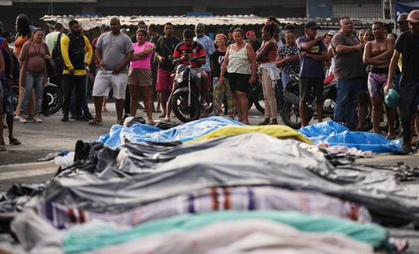 VIDEO.- Río de Janeiro, un baño de sangre: el operativo más letal de la historia