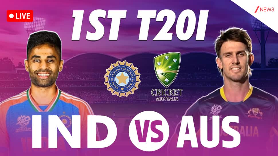 India vs Australia 1st T20I Live Score (IND - 0/0): Australia Win Toss. Opt To Bowl First