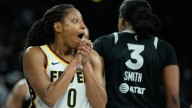 Fever guard Kelsey Mitchell says severe cramps left her lower body feeling numb in loss to Aces