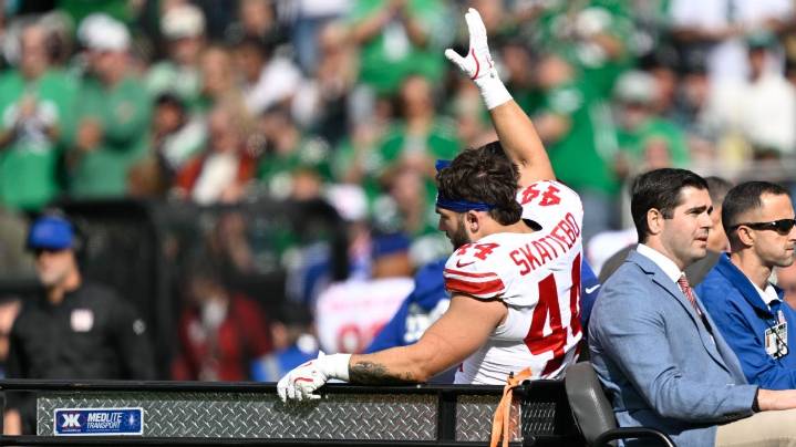 'All went well': Giants' Skattebo has surgery on dislocated ankle