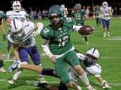 Abington earns share of league title in dominant win over Rockland