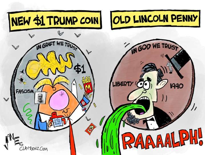 Cartoon: Trump coin