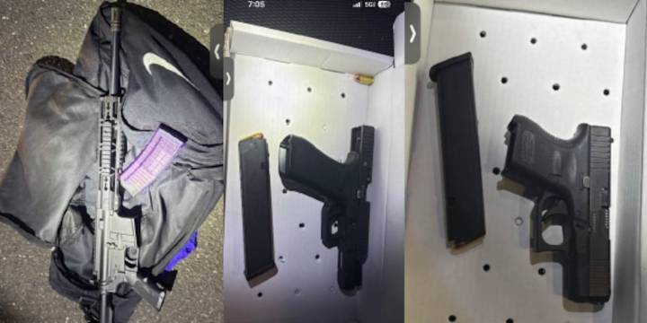 Two arrested on firearms charges after search warrant executed in Wallingford