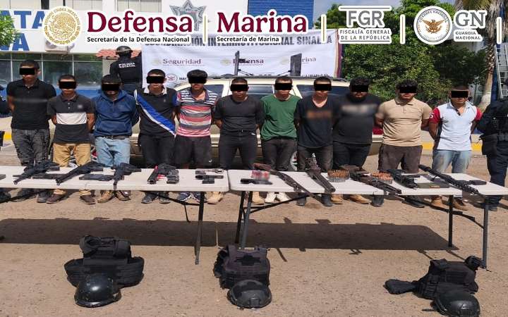 Aseguran en Sinaloa precursores químicos para elaborar droga por un valor de 281 mdp