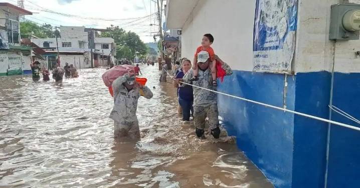 Lluvias e inundaciones devastadoras en México: 64 muertos, 65 desaparecidos y miles de damnificados