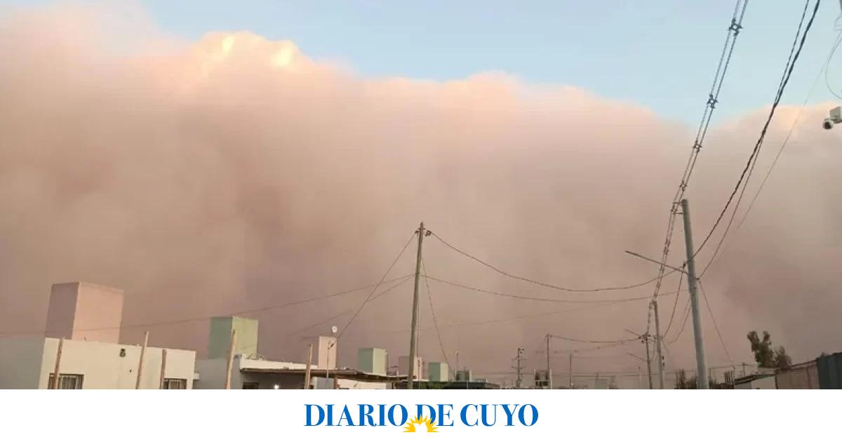 Continúa el alerta por vientos fuertes para San Juan: las ráfagas pueden alcanzar los 70 km/h
