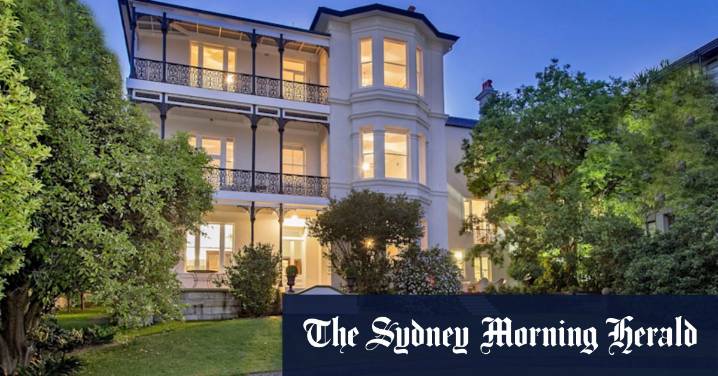 Billionaire audio king Peter Freedman  lists historic Potts Point mansion for $30m